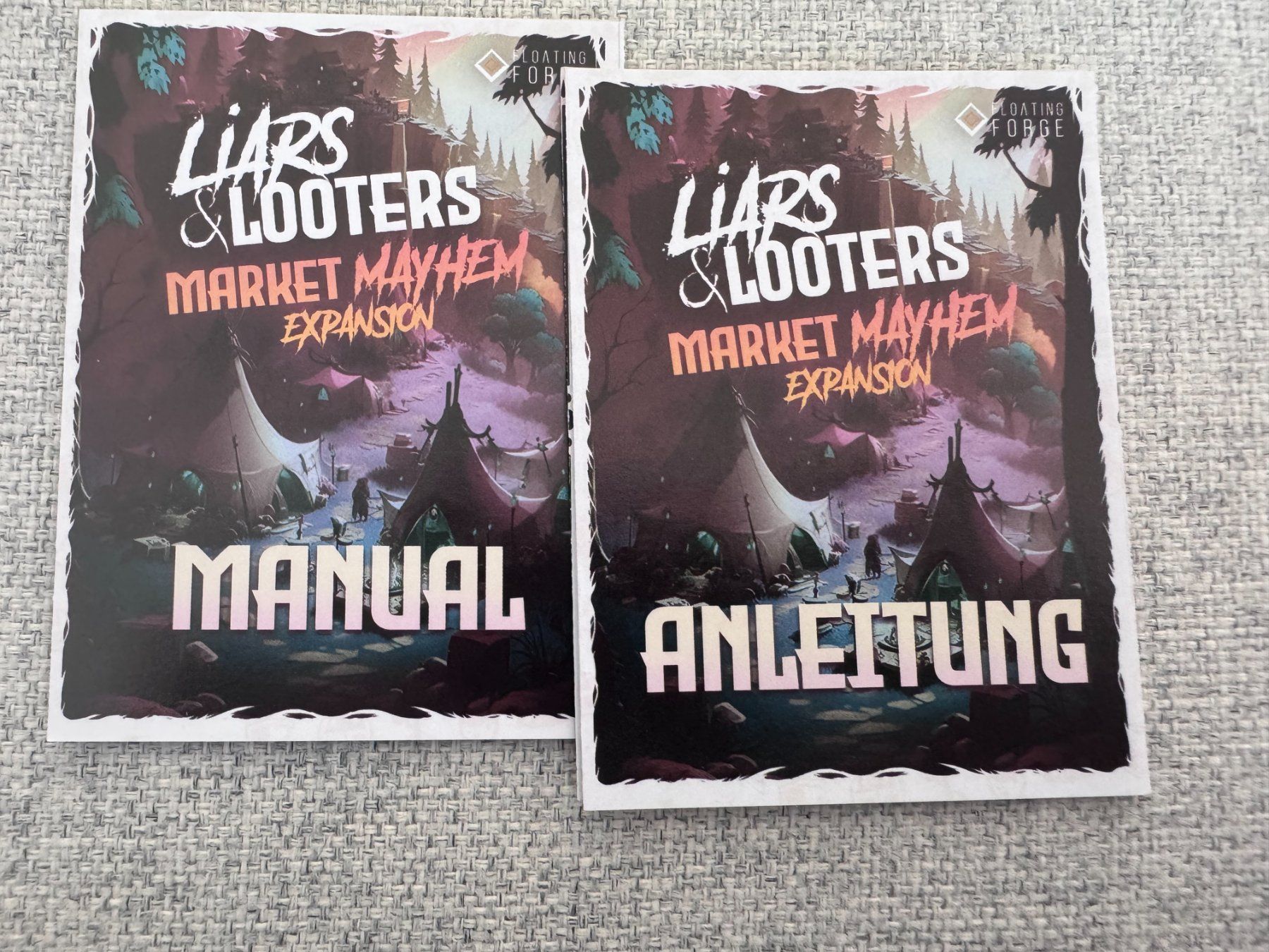 Giochi: Liars & Looters + Mayhem Erweiterung  - Kickstarter – Nuovo (secondo la descrizione) da Basel venduto da liz_kqf6 7
