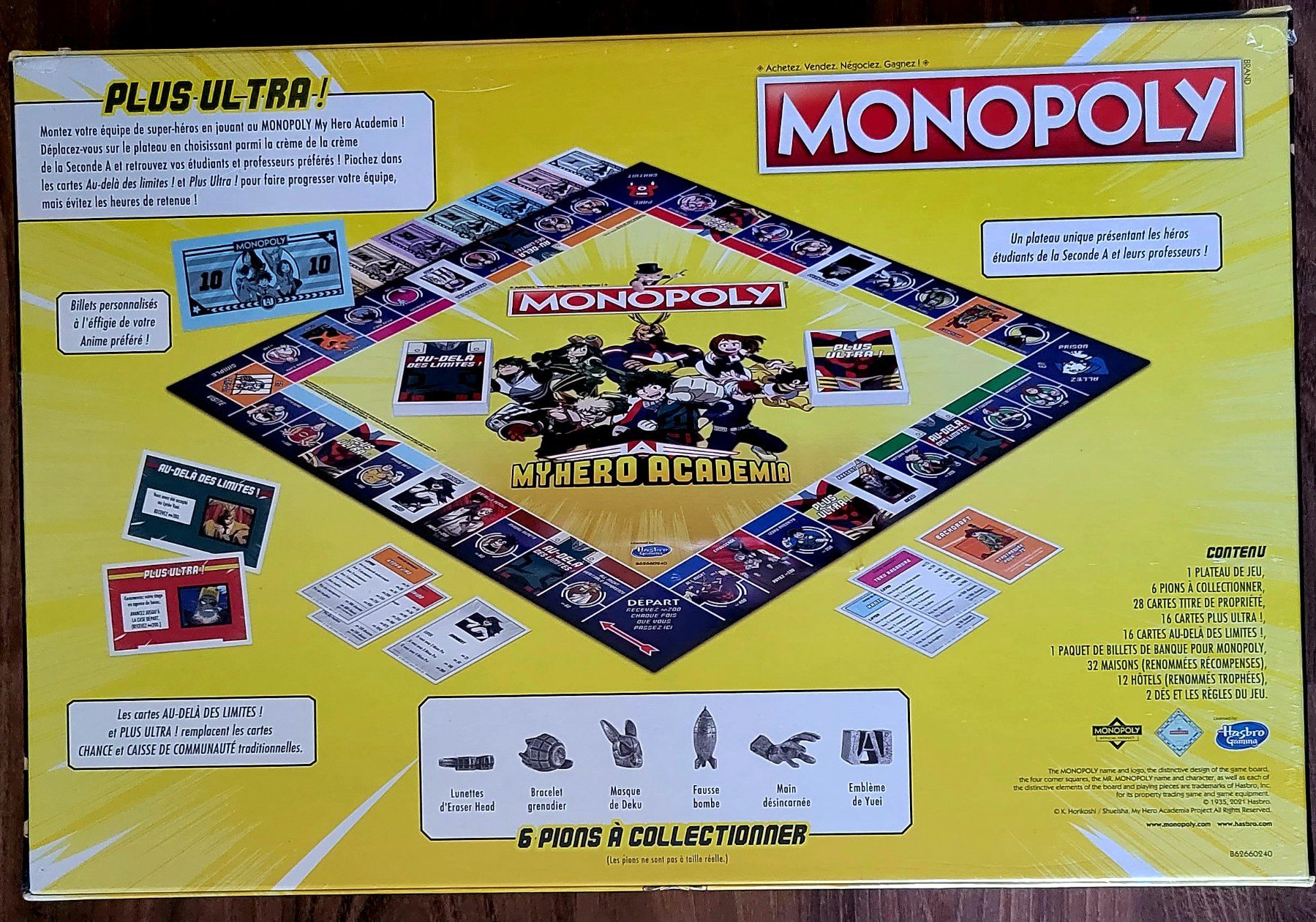 Hasbro Spiele: Monopoly  MHA  My Hero Academia – Neu und originalverpackt aus Montet (Glâne) von KOADA 1