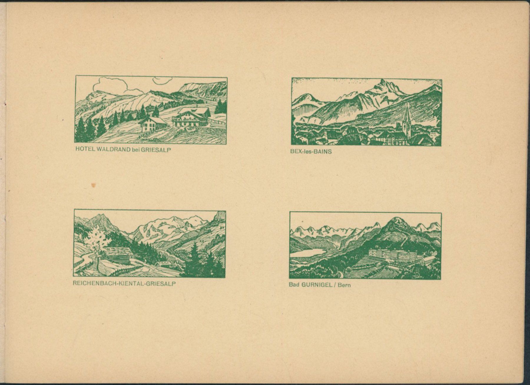 Alle Briefmarken: 1924 - Ganzsache - Geschenkheft - Bildpostkarte – Neu (gemäss Beschreibung) aus Schindellegi von leecollect 1