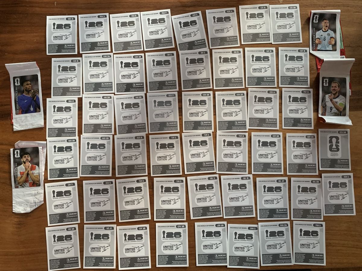 Sticker: 55 Panini WM 2026 Sticker – Usato da Liestal venduto da twiga07 1
