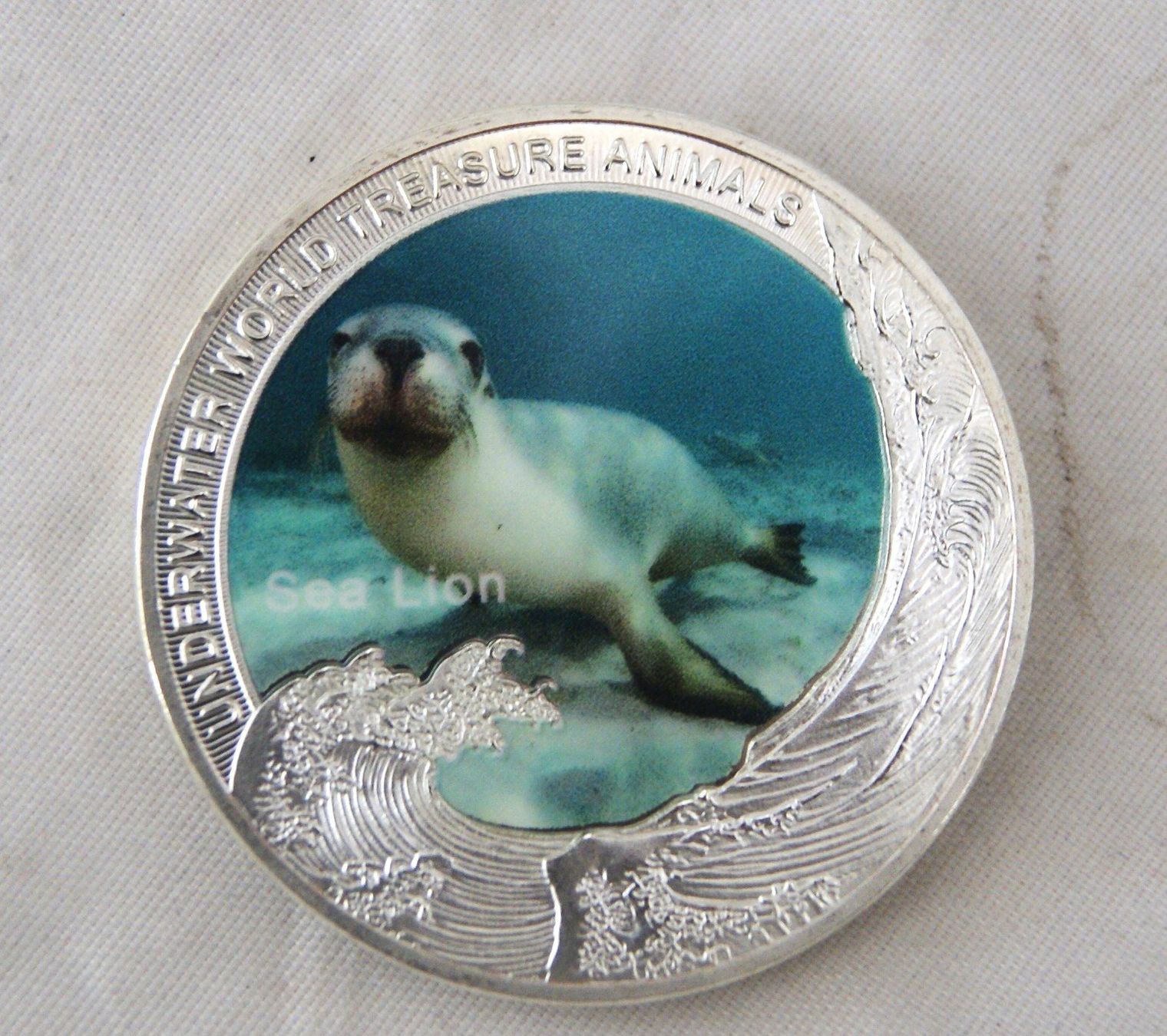 Sculptures & Statues: SELTENE MEERTERSTIERE  "SEA LION" – D'occasion à Stadel par Wald100