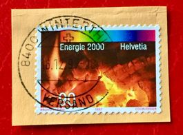 CH BRIEFMARKEN VOLLGESTEMPELT Winterthur Siehe Original Foto
