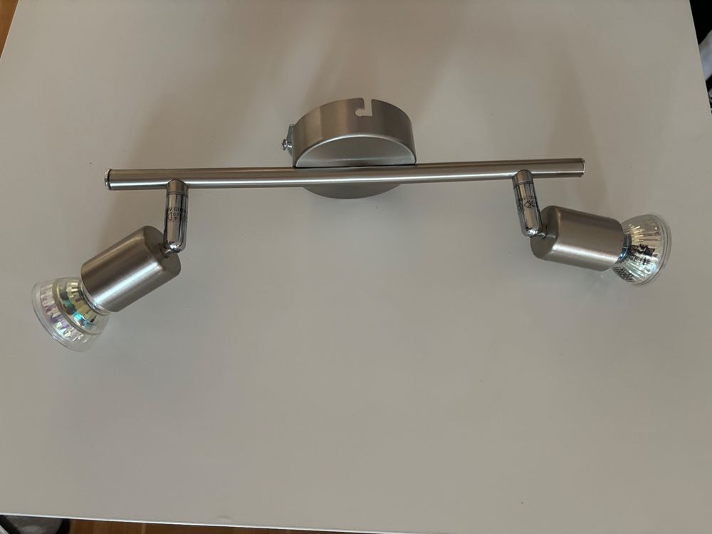 Deckenlampe in silber 5