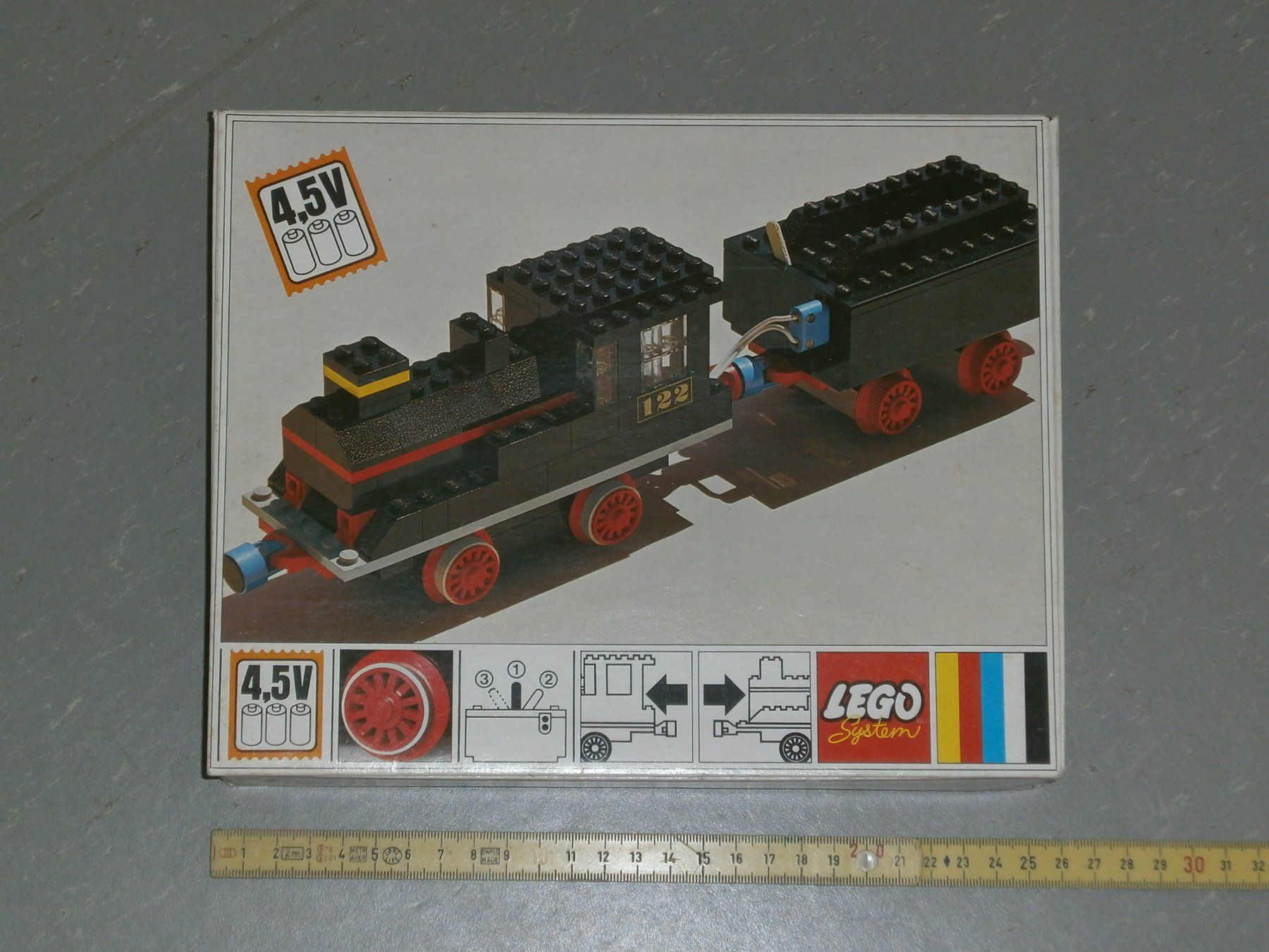 Lego Kit di costruzioni: Eisenbahn 122 inkl. Originalkarton von LEGO – Usato da Feuerthalen venduto da mam_5l7b 4
