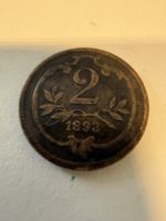 Deutsches Kaiserreich 2 Pfennig 1893 A Berlin Original Bro