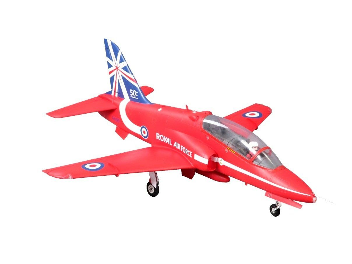 FMS RC Modellbau: FMS EDF Jet 80mm BAE Hawk RAF-Version - 1042mm - PNP-Set – Neu und originalverpackt aus Entlebuch von Hebu