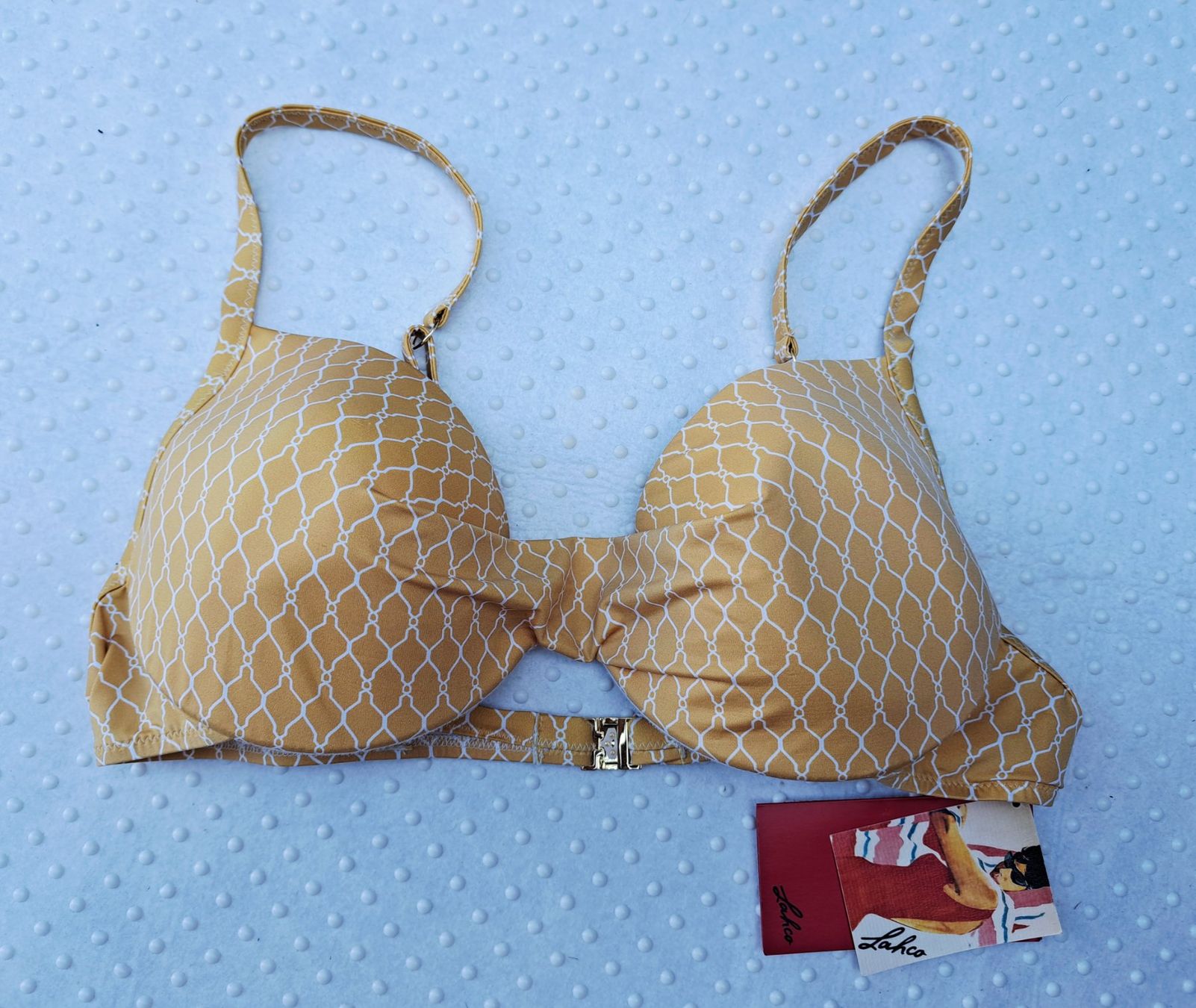 Lahco Costumi da bagno & Bikini: NEU! Lahco Bikini Gold Grösse 44B – Nuovo (secondo la descrizione) da Gysenstein venduto da joshuas81