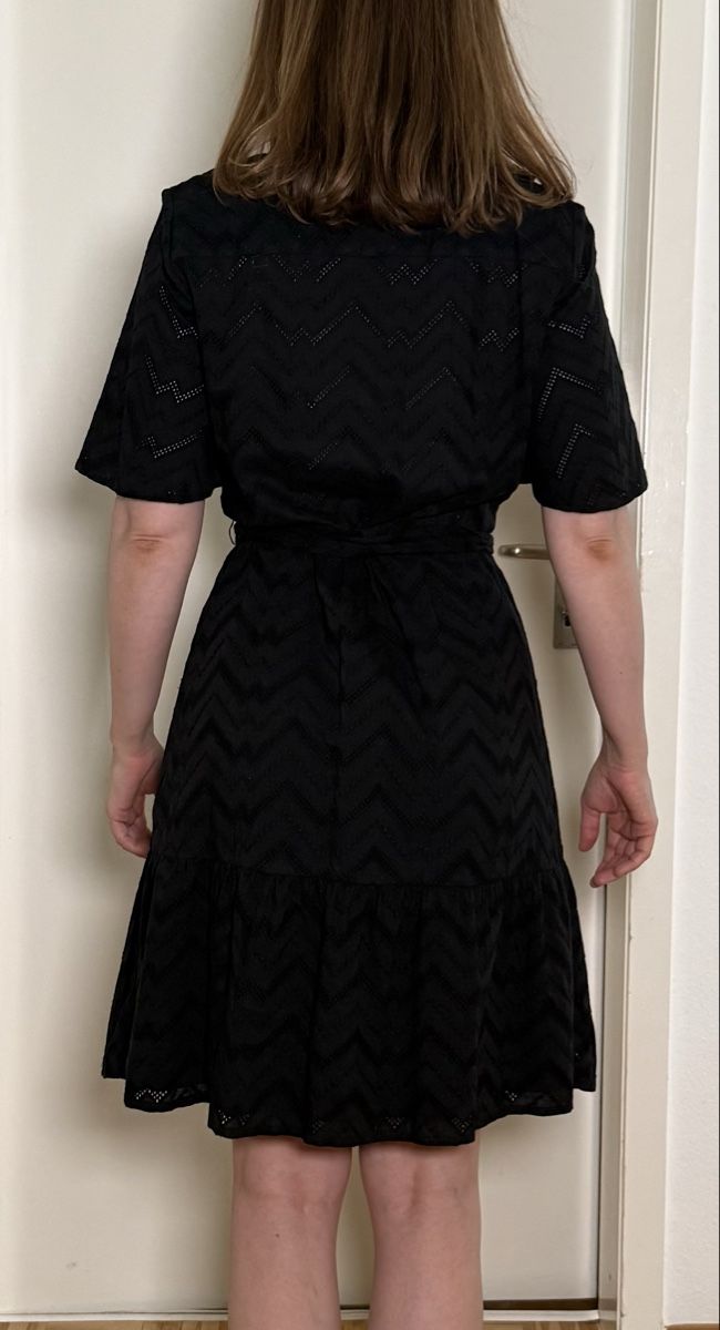We Kleider: Schwarzes Baumwollkleid – Neu (gemäss Beschreibung) aus Egg b. Zürich von pal_25hs 1