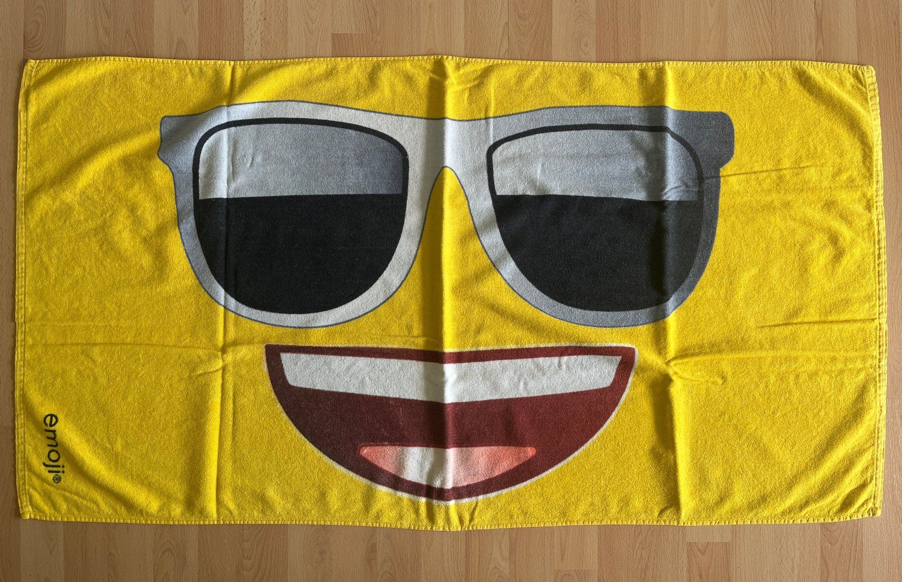 Coop Teli da bagno: Frottee / Badetuch, emoji, gelb – Usato da Zürich venduto da fbsm
