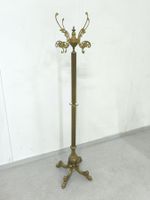 Barock Garderobenständer massiv Messing | drehbar H 177,5cm