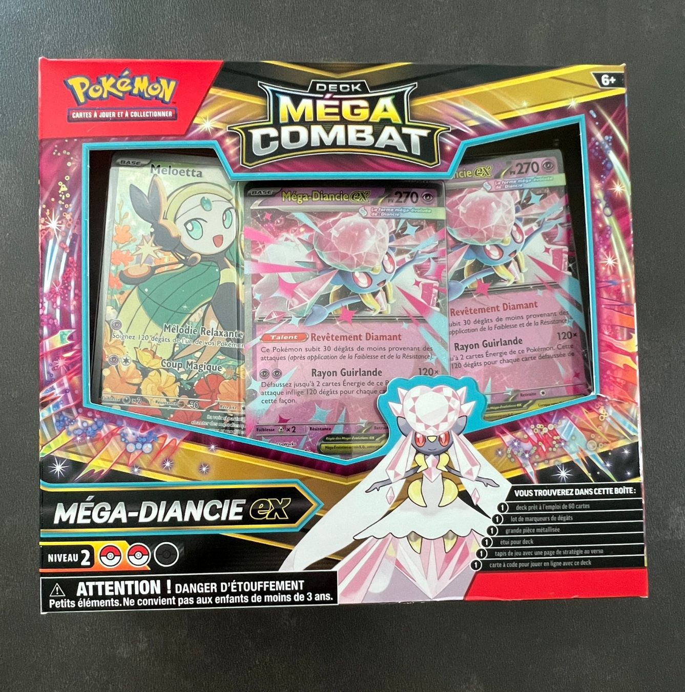 Pokémon Carte collezionabili: Pokémon Mega Battle Deck - Mega Diancie ex - Français – Nuovo e nell'imballaggio originale da Buix venduto da ant_sfb9