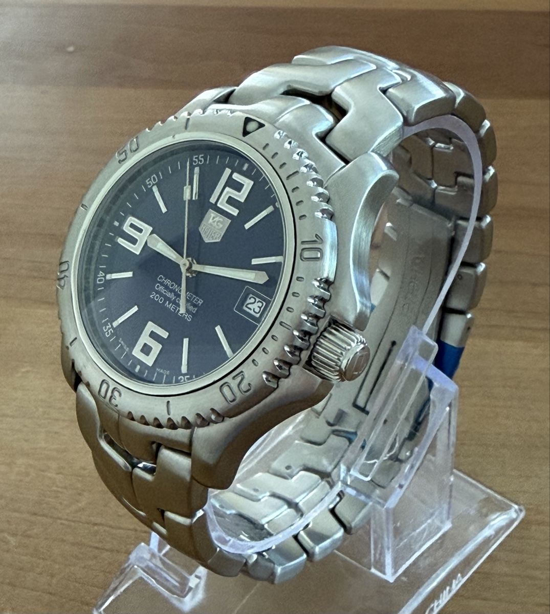 Tag Heuer Orologi: 1999 TAG Heuer Chronometer Automatic WT5111 vollst revidiert – Usato da Embrach venduto da watchesandlighters 4