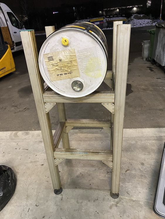 THYXGS Auffangwanne Für Ölfässer - 20 Liter Auslaufschutz Für 2x 25L Fässer