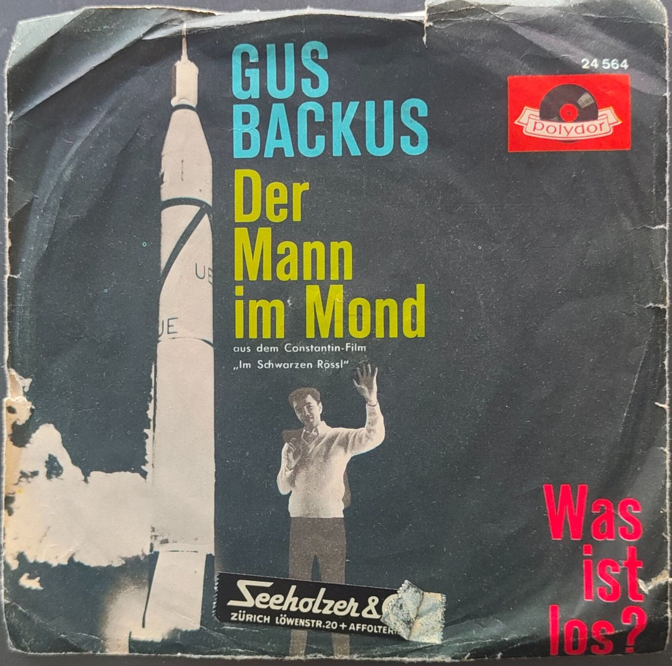 Vinyles: Vinyl-Single Gus Backus - der Mann im Mond – D'occasion à Langenthal par Modo39