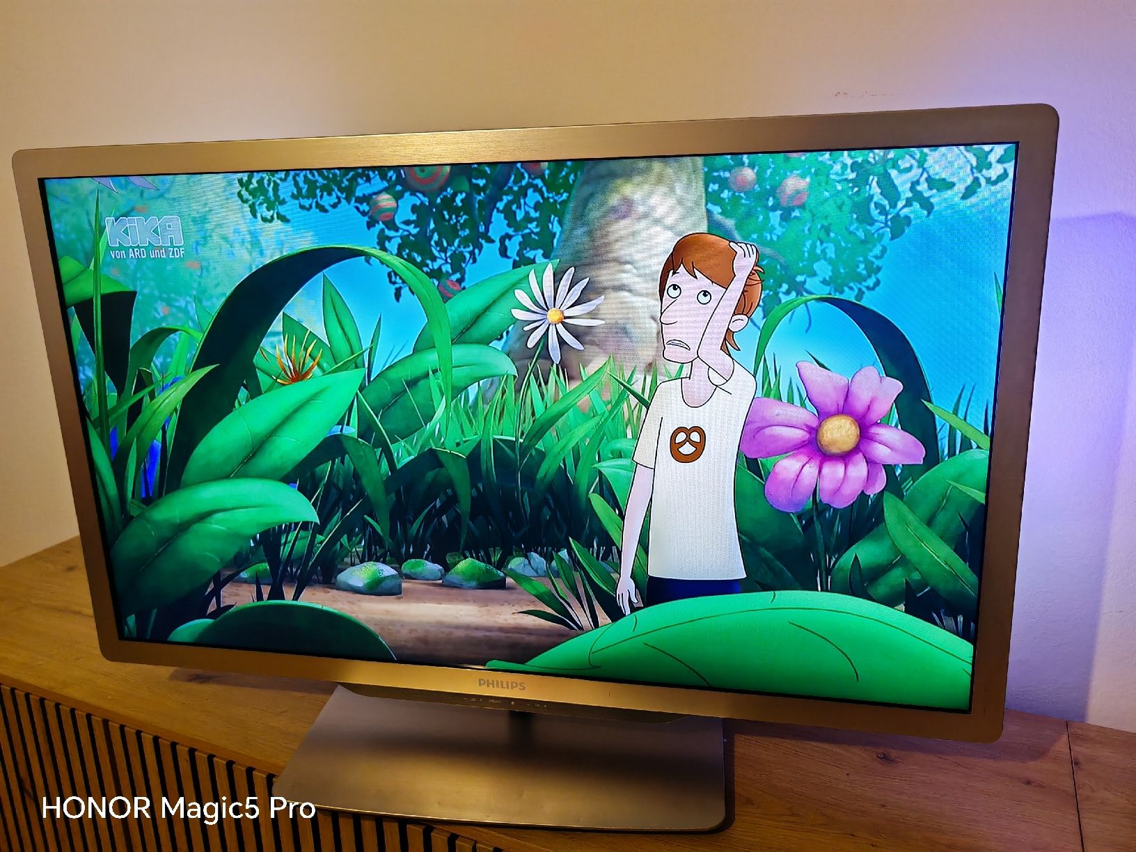 Philips Fernseher: Fernseher inkl. Winkelanschlusskabel – Gebraucht aus Birsfelden von mar_8957 1