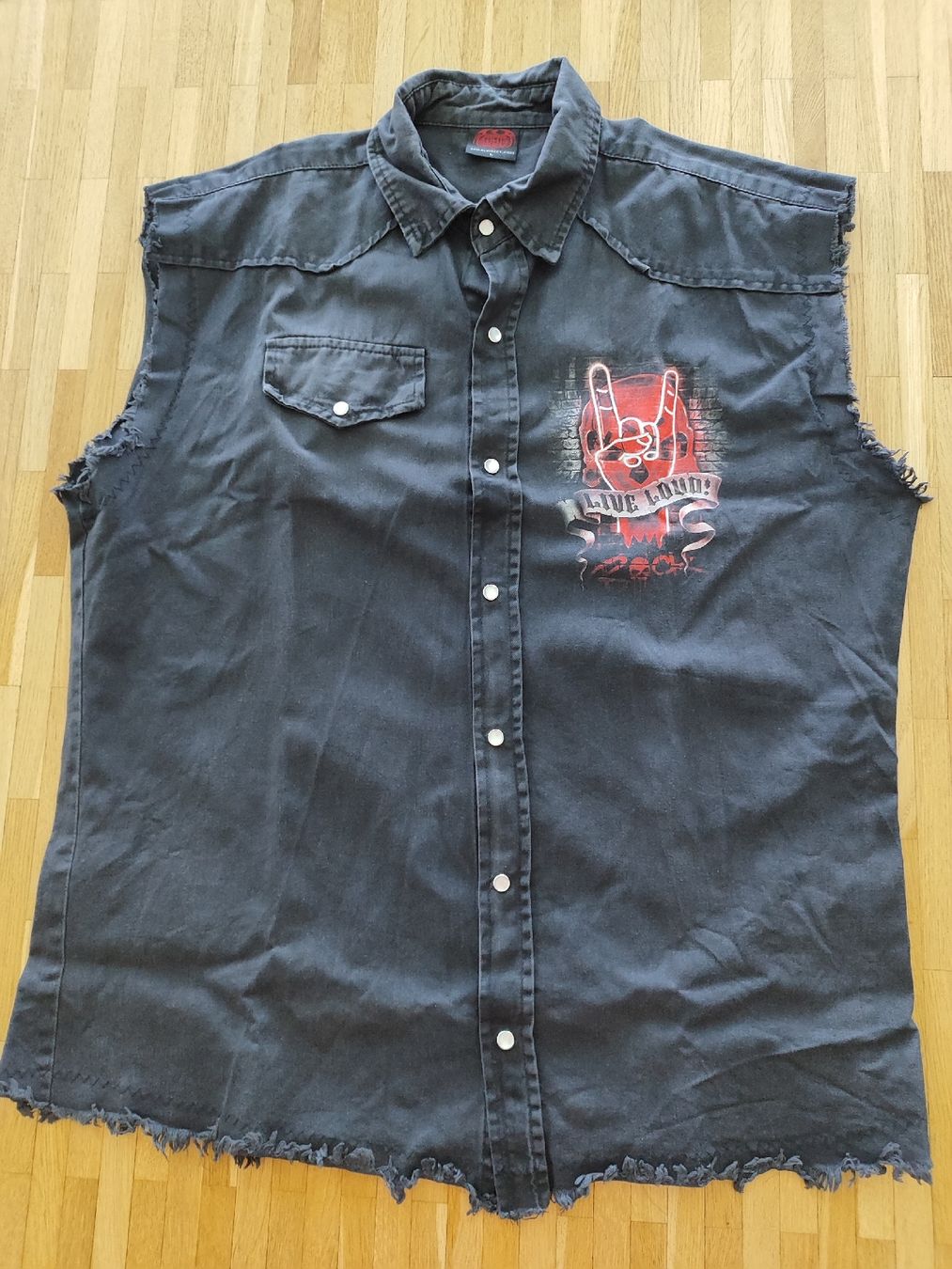 Camicie: Chemise sans manches "Skull" – Usato da Ursy venduto da Freeman-85 1