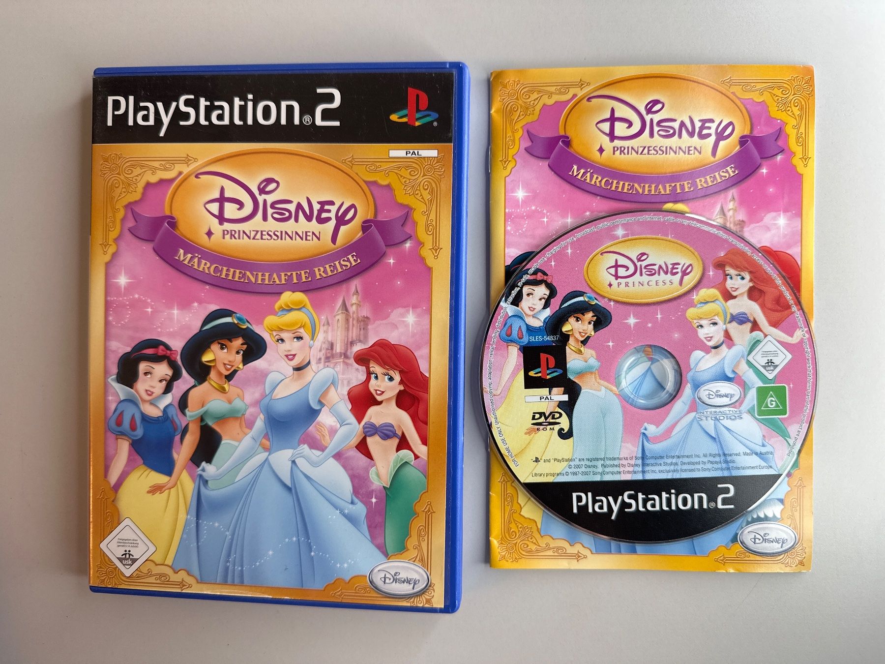 Sony Spiele: Disney Prinzessinnen Märchenhafte Reise - PS2 – Gebraucht aus St.gallen von taduz