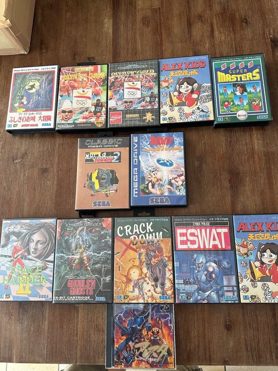 Flyer Original Japonais MEGA WORLD VOL.2 SEGA MEGADRIVE - Très Bon état