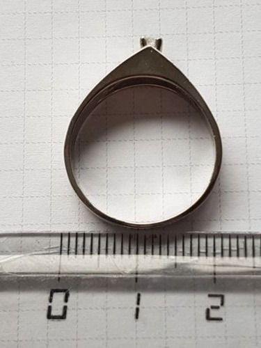 Anelli: Edler Brillantring aus 750 Weissgold – Nuovo (secondo la descrizione) da Unterägeri venduto da Altgoldschmuck 4