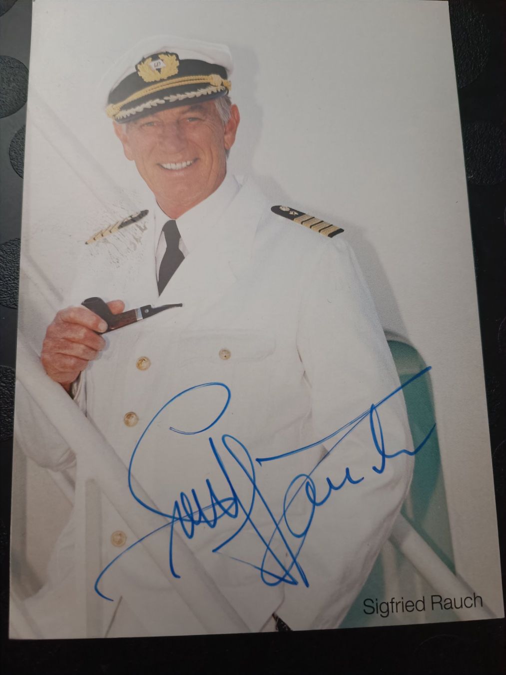 Autogramme: Siegfried Rauch - handsigniert - 2018 verstorben – Gebraucht aus Menziken von Artographs