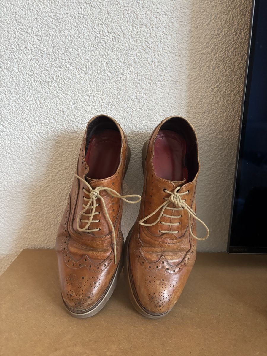 Scarpe da donna: Vintage Lederschuhe Gr. 38 – Usato da Basel venduto da Pepiteki 1