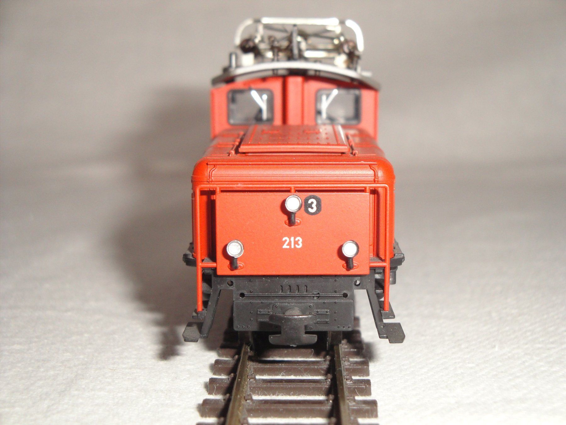 Bemo Modellini di ferrovie: Bemo RhB-Rangierlok Ge 2/4 213 – Nuovo e nell'imballaggio originale da Wolfwil venduto da heinzs3575 3