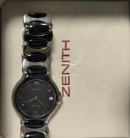 Zenith Academy Damenuhr, Edelstahl/Keramik, sehr elegant