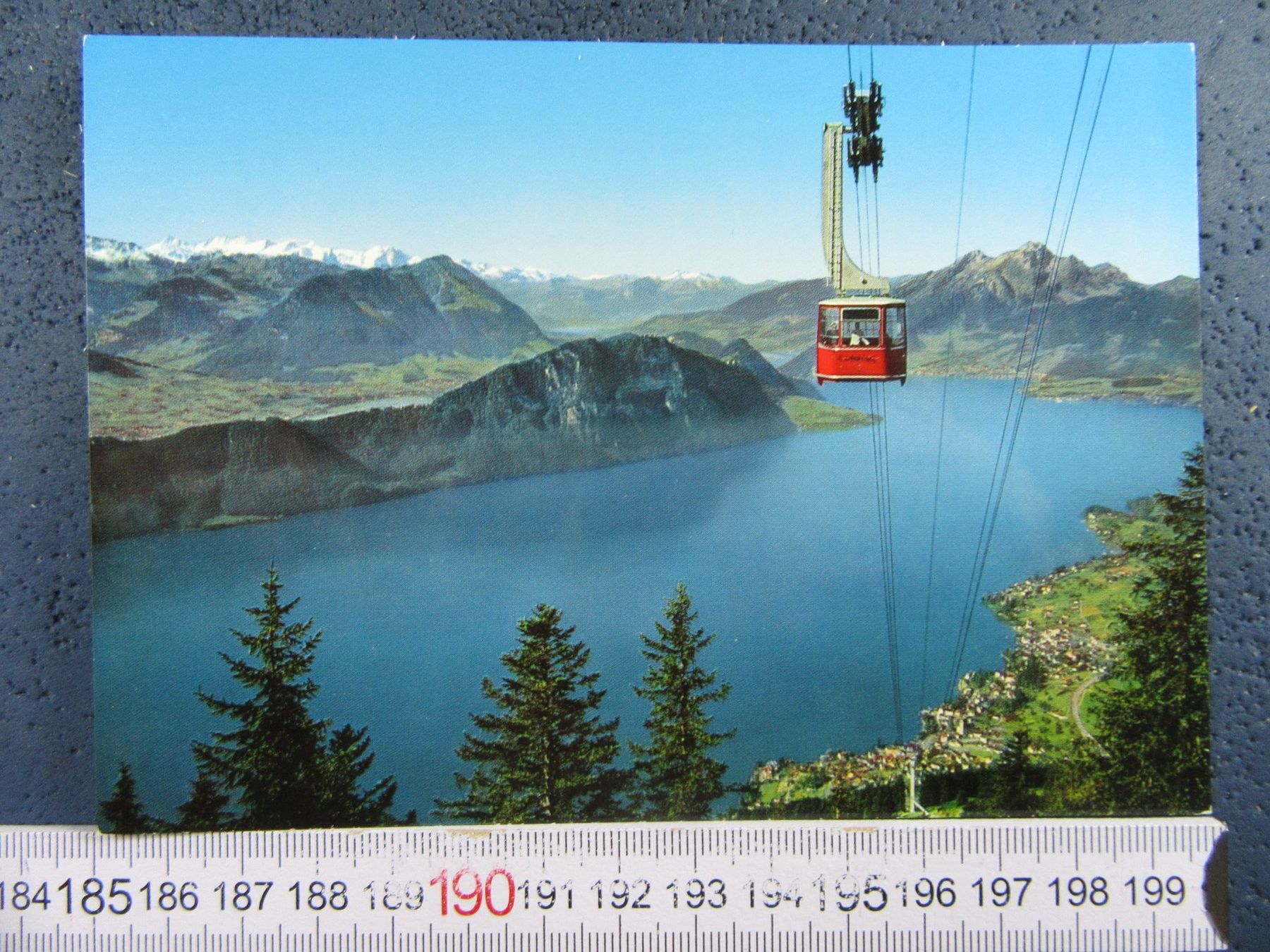 Cartoline postali: LUFTSEILBAHN WEGGIS-RIGI-KALTBAD SZ AK – Usato da Ettingen venduto da Hausi4711