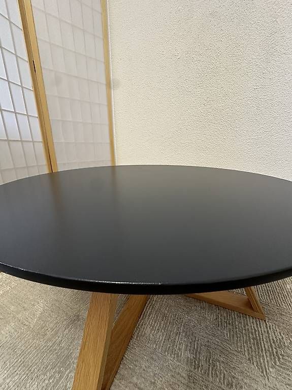 Tavoli: Runder Couchtisch Ø 80 cm  Holz & Anthrazit – Usato da Effretikon venduto da bek_6sgb 1