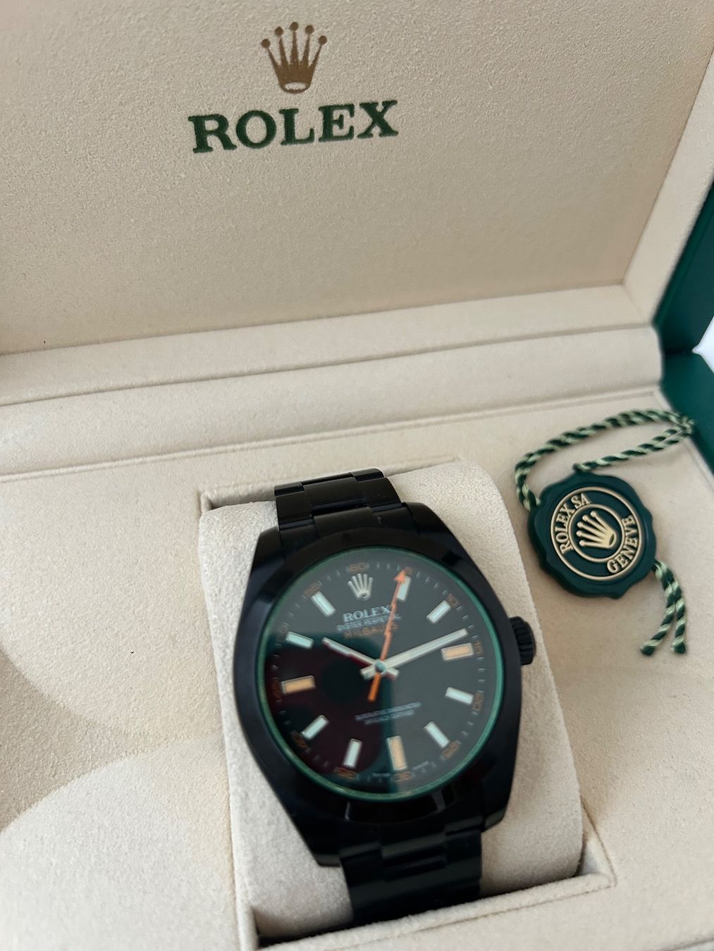 Rolex Orologi: Rolex watch – Nuovo e nell'imballaggio originale da Zürich venduto da Aemilia82