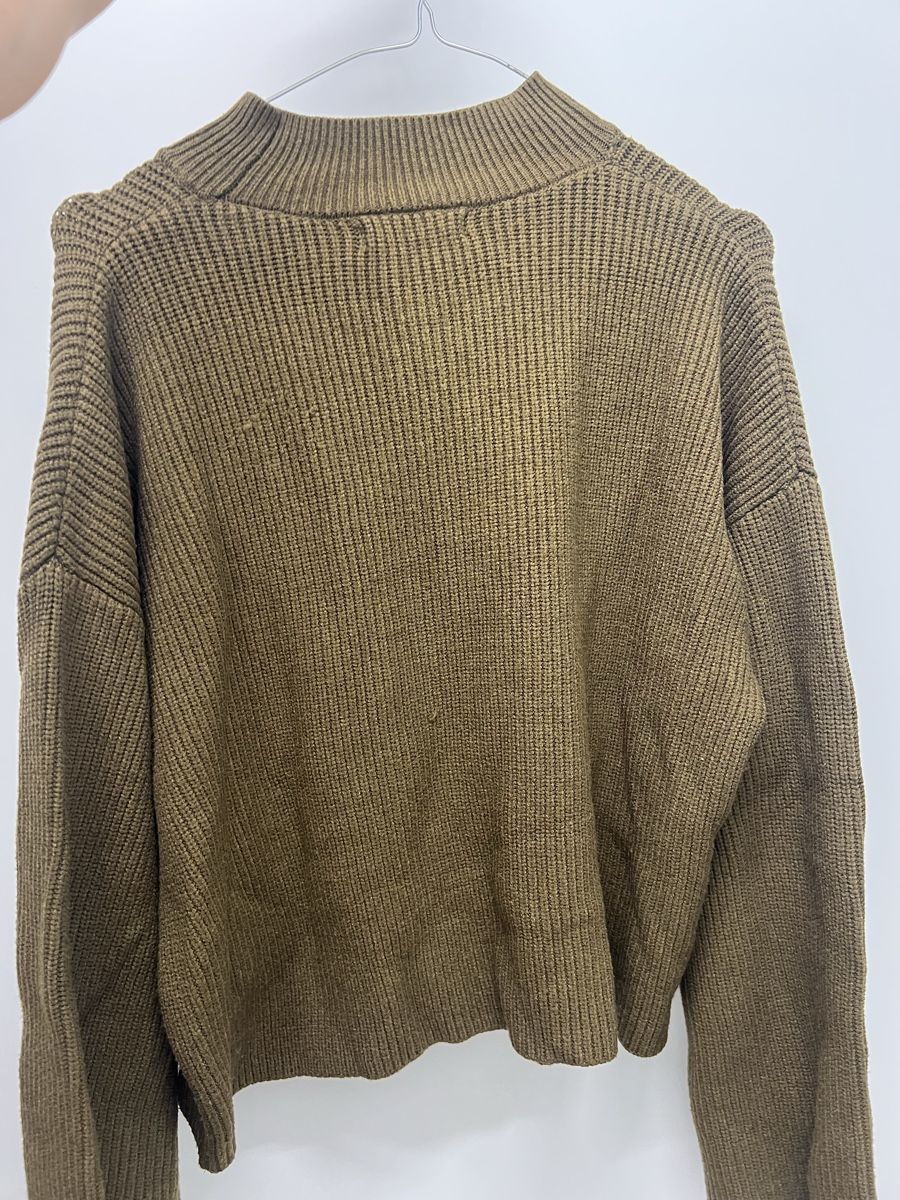 Mango Maglioni & Felpe: Strickpullover von Mango, Khaki, Gr. S – Usato da Urdorf venduto da ines.tr96 3