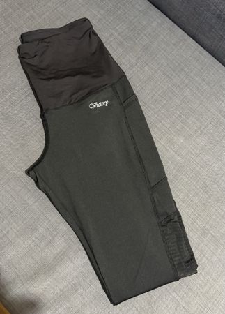 Sport Leggings Victory schwarz mit Mesh-Einsatz neu