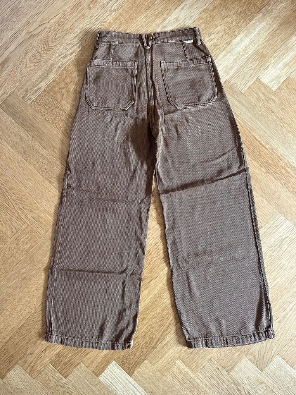 Pantaloni: FIVE Damen Hose braun 100% Lyocell – Usato da Zürich venduto da bretxo 1