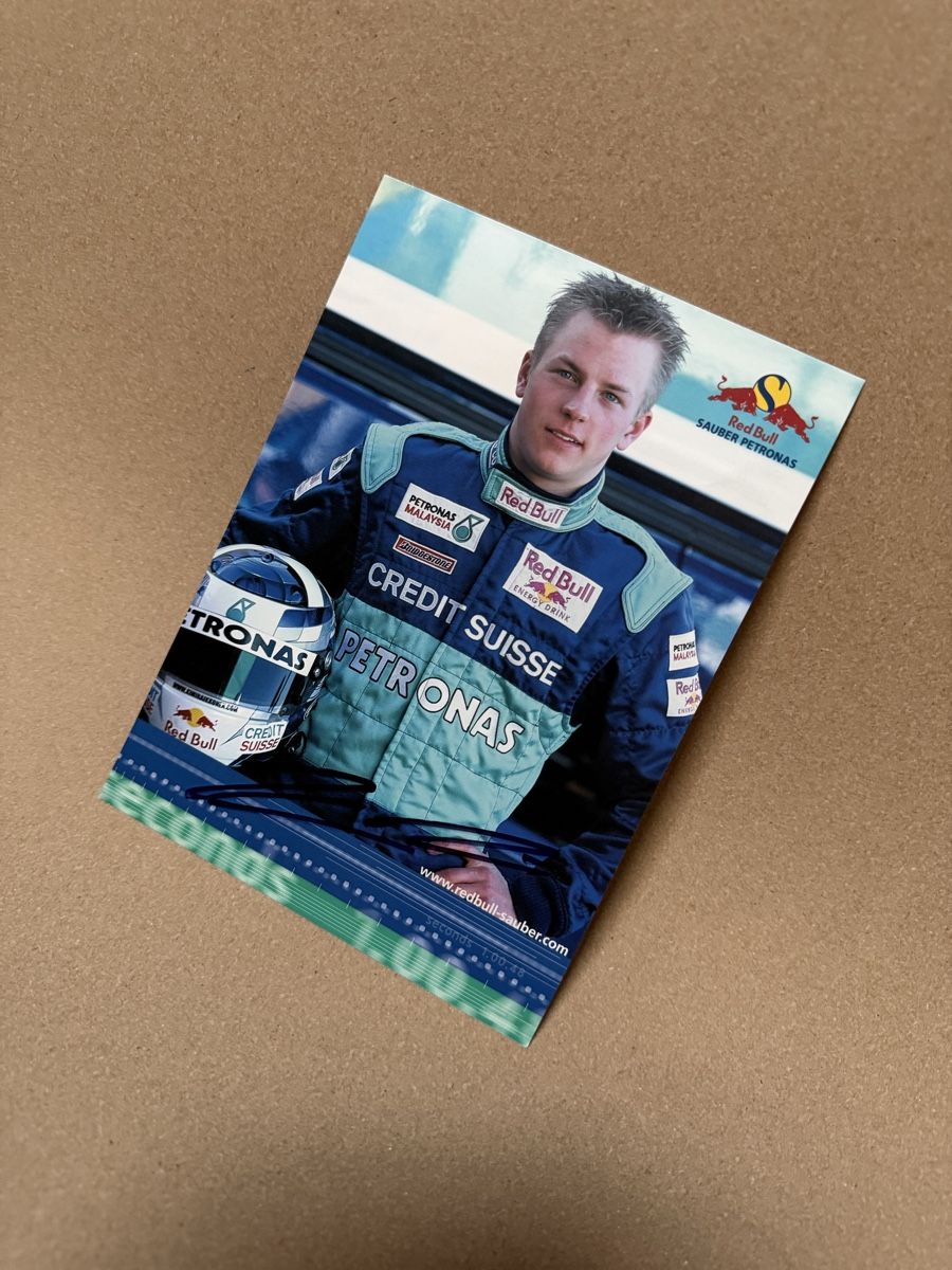 Autografi: Kimi Räikkönen Autogramm – Nuovo e nell'imballaggio originale da Gwatt (Thun) venduto da pachdele 3