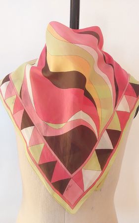 Tuch Foulard Baumwolle quadratisch Emilio