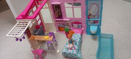 Barbiehaus  mit Barbie