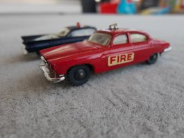 Husky Corgi Jaguar Mk10 Feuerwehrchef 1963