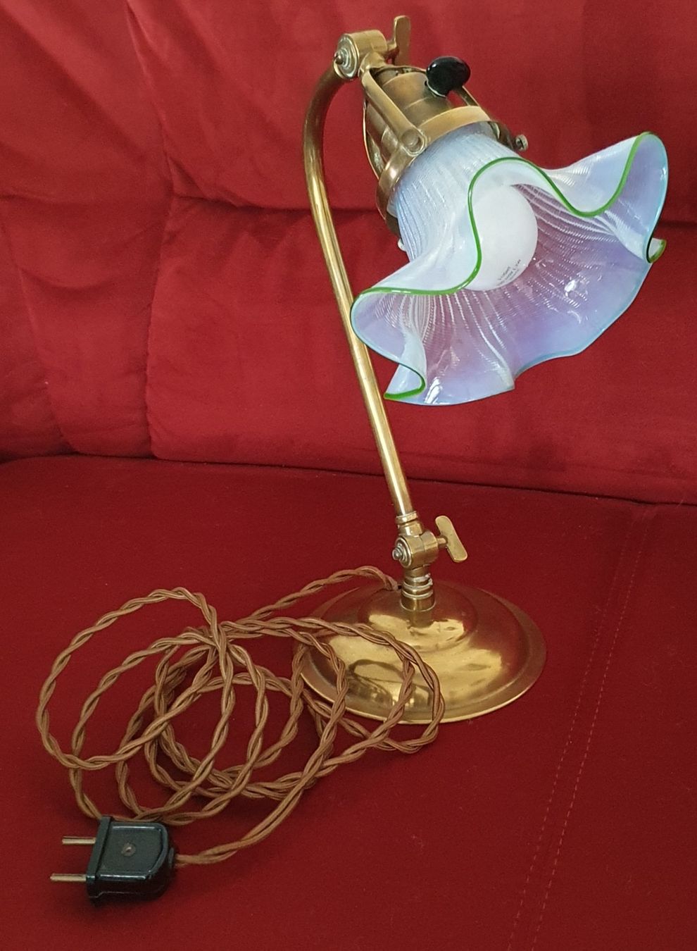 Lampade: Jugendstil Tischlampe – Usato da Kreuzlingen venduto da Rschweiz1