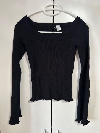 Pullover Schwarz Grösse S H&M Divided guter Zustand