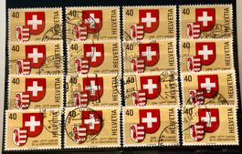  Nr.621 Kanton Jura Wappen mit Stempel  1978   