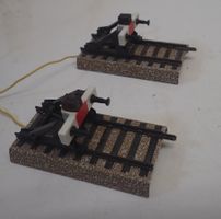 Märklin M H0 - 2x Prellbock/heurtoirs 7191 + Licht, ohne OVP