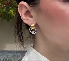 Earrings mini knot
