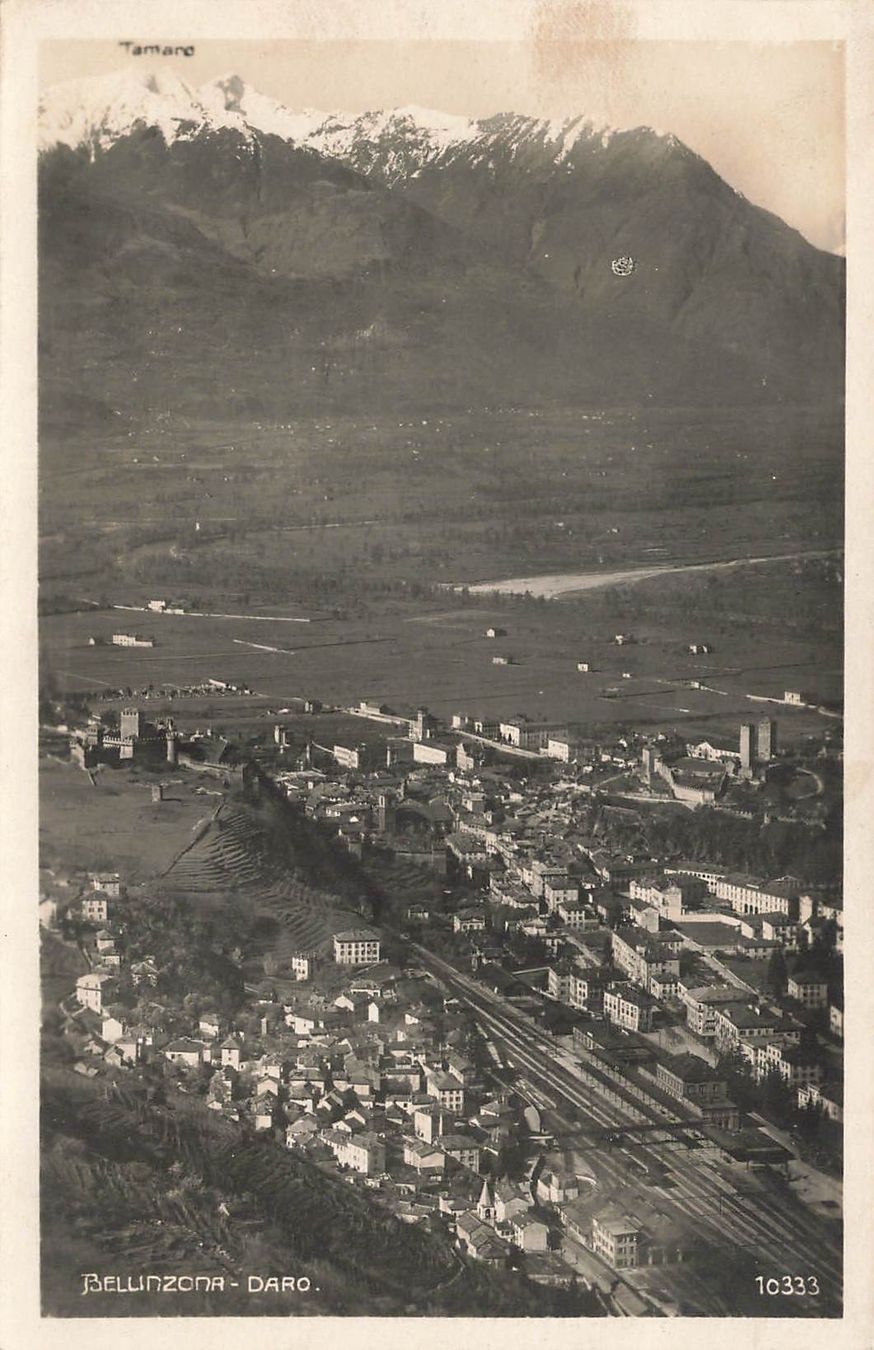 Ansichtskarten: Bellinzona Daro – Gebraucht aus Biasca von Blenio71