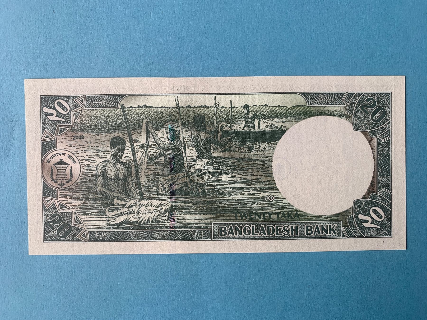 Banconote: BENGLADESH - 20 Taka 2002 - UNCIRCULATED – Usato da Le Lignon venduto da Trikles 1
