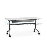 Zemp Ypsilon Klapptisch 150x75 cm Weiss
