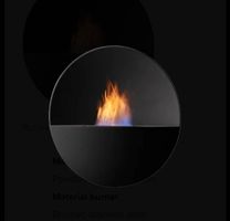 Edles Ethanol Wandfeuer, Bio Kamin by Safretti Design