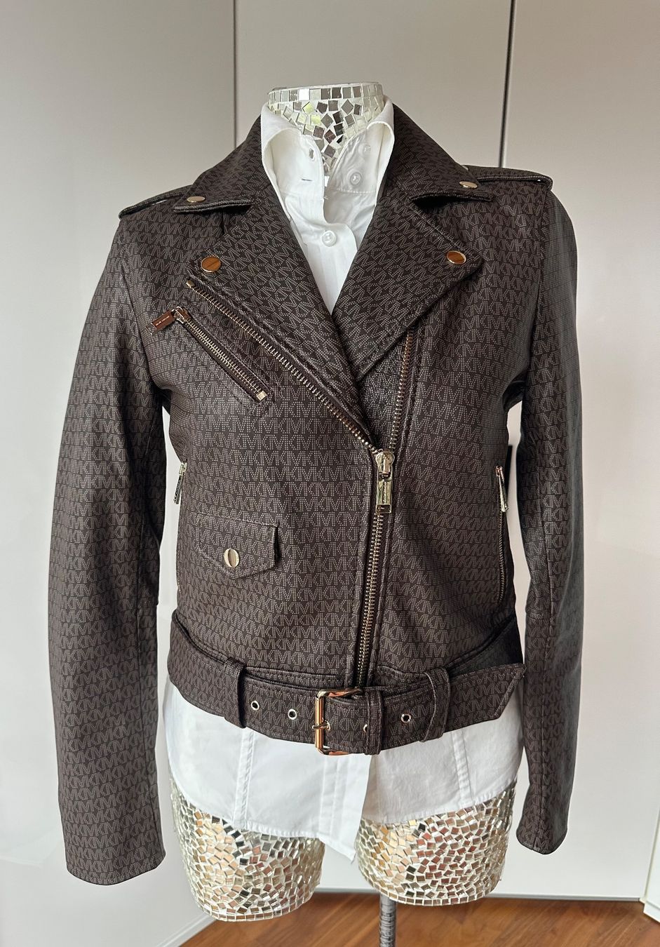 Michael Kors Giacche: Giacca in pelle Michael Kors **NUOVA** – Nuovo e nell'imballaggio originale da Castel San Pietro venduto da Moregi