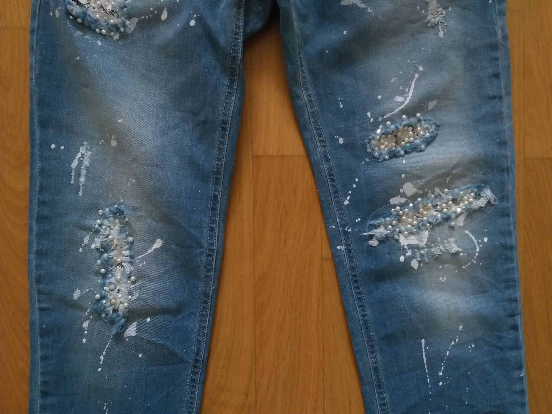 Jeans: ROSSODISERA Jeans taille / Grosse 40 CH (46 IT) – Usato da Cossonay-ville venduto da Super-Price-Quality 2