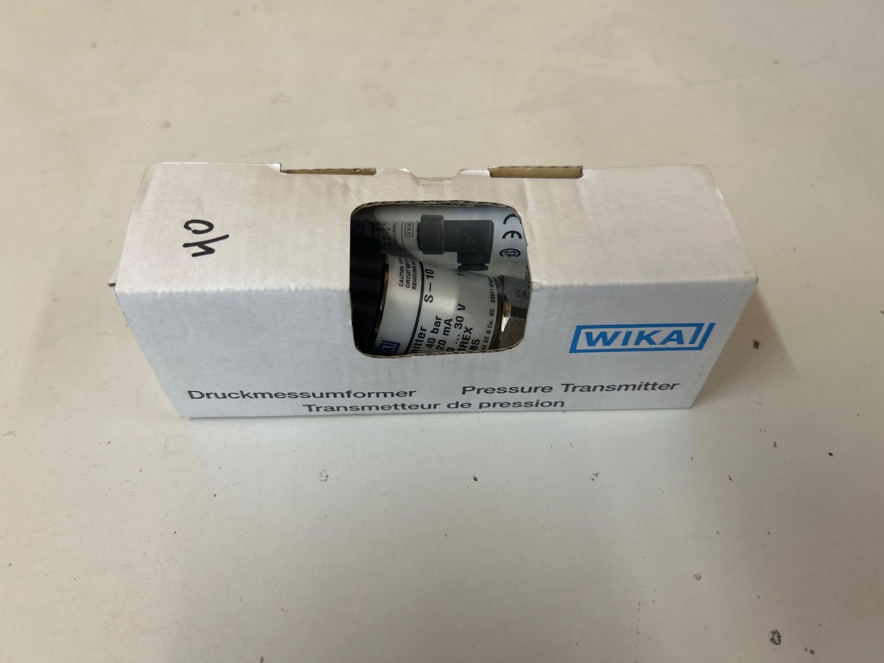 Misurare: Wika Druckmessumformer 0-40bar – Usato da Schupfart venduto da philippb06