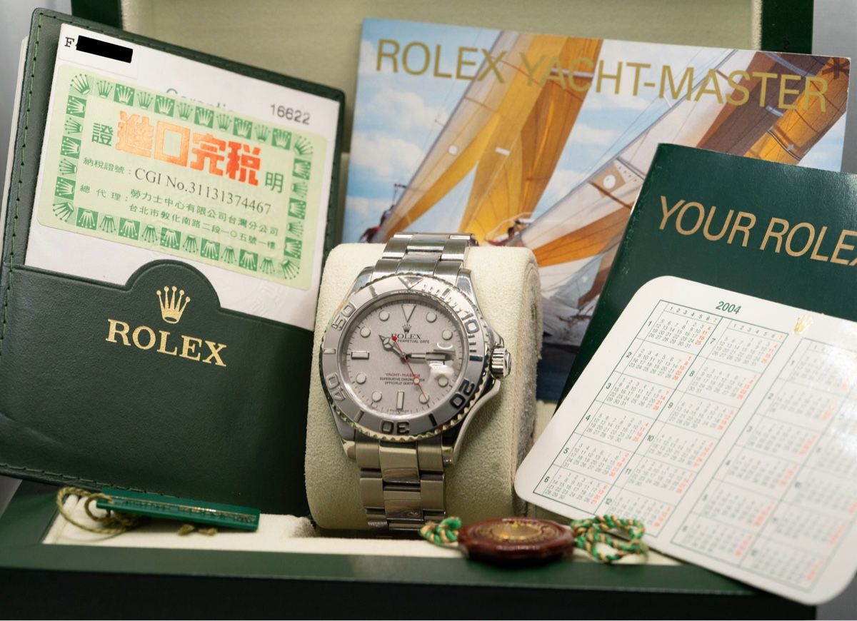 Rolex Montres: Rolex Yacht-Master Ref. 16622 - Fullset 2004 - Top Condition – Neuf (Voir description) à Genève par LionKing-